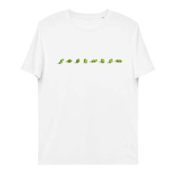 Tetris - green S-Tetrimino (unisex T-Shirt)