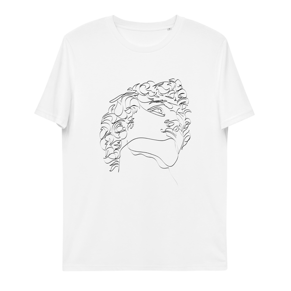 Sculpture - Stylised David Face (unisex T-Shirt)